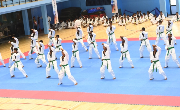 [사진] 스리랑카 태권도 케어스 (Taekwondo Cares) 프로젝트 개막식.