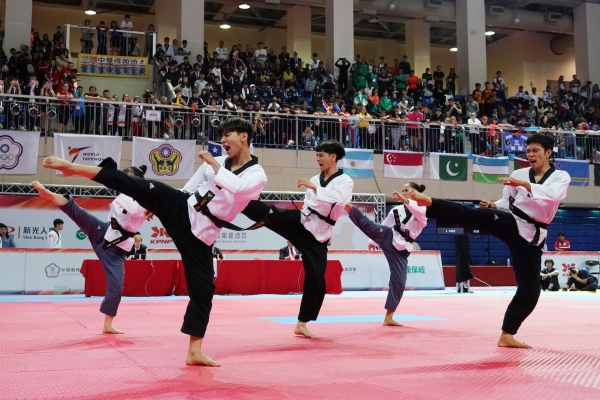 [사진] 2018 대만 세계 태권도 품새 선수권대회.